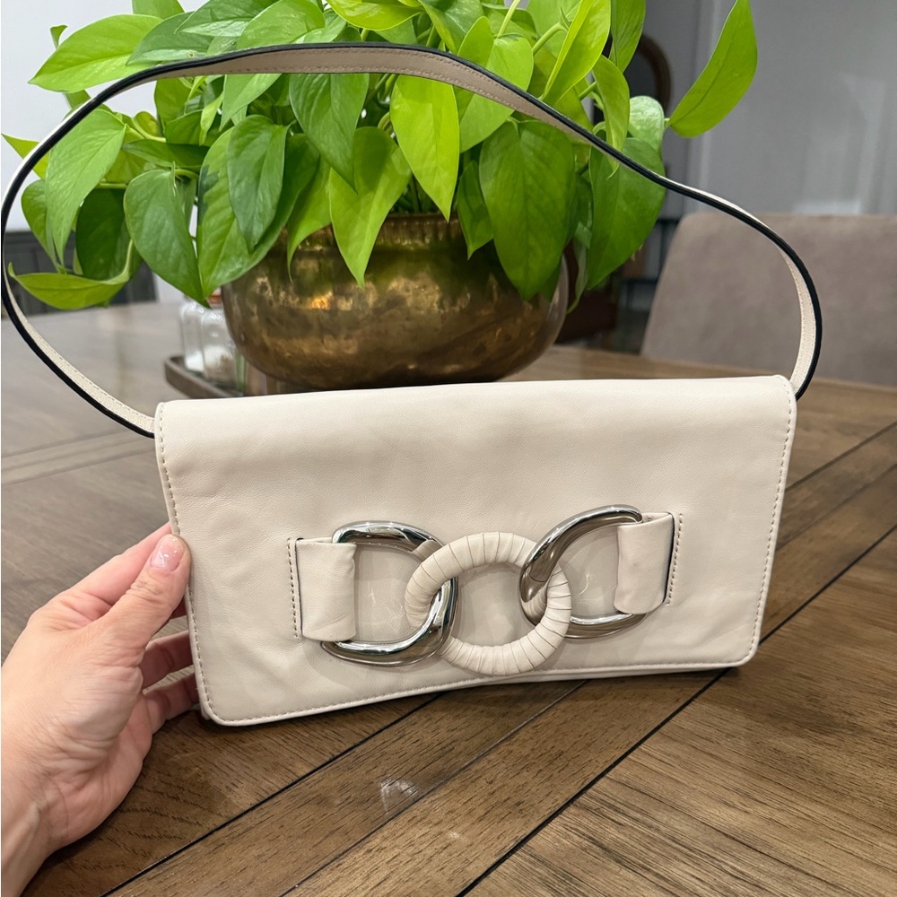 Vintage Leather Michael Kors Shoulder/Clutch bag